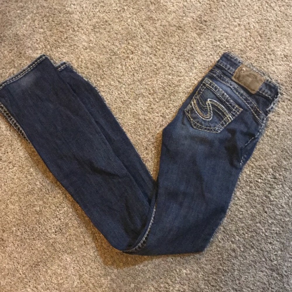 Silver jeans like brand new